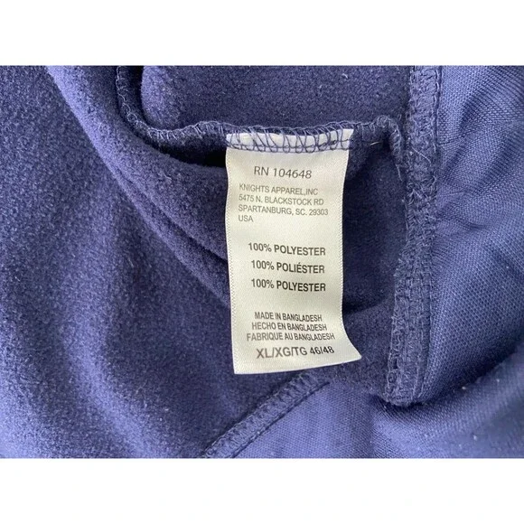 Auburn University Unisex Large Hoodie Champion Blue Orange Tigers - Picture 10 of 10